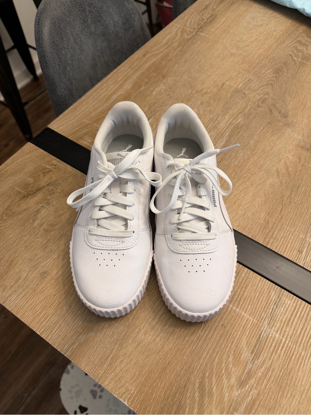 Puma women’s Carina sneakers platform sole